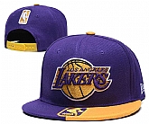 Lakers Team Logo Purple Yellow Adjustable Hat GS,baseball caps,new era cap wholesale,wholesale hats